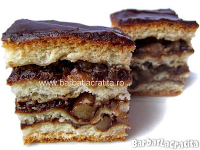 Prăjitură cu foi şi gem (Greta Garbo)