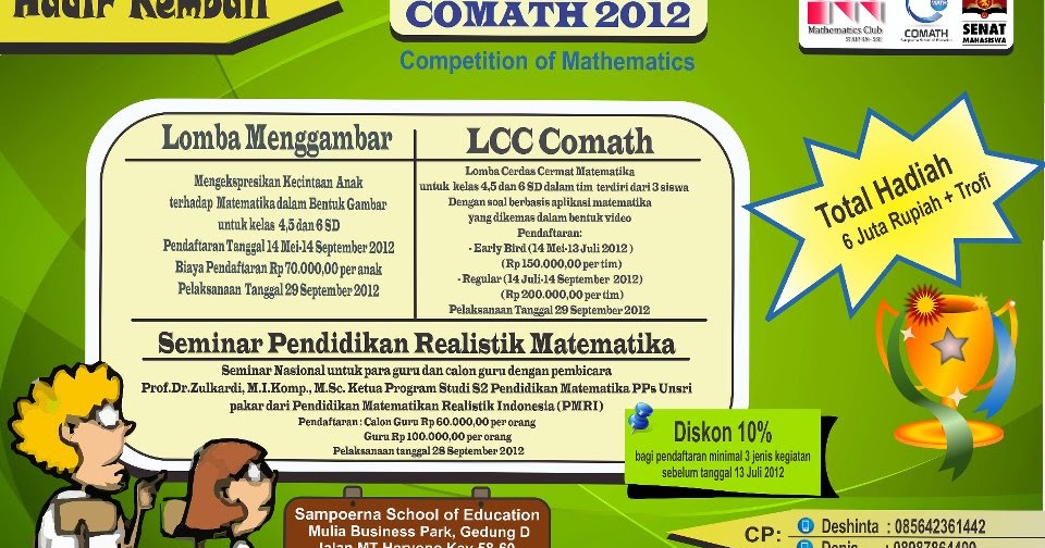 Contoh Soal: Soal Cerdas Cermat Matematika Kelas 4 5 6