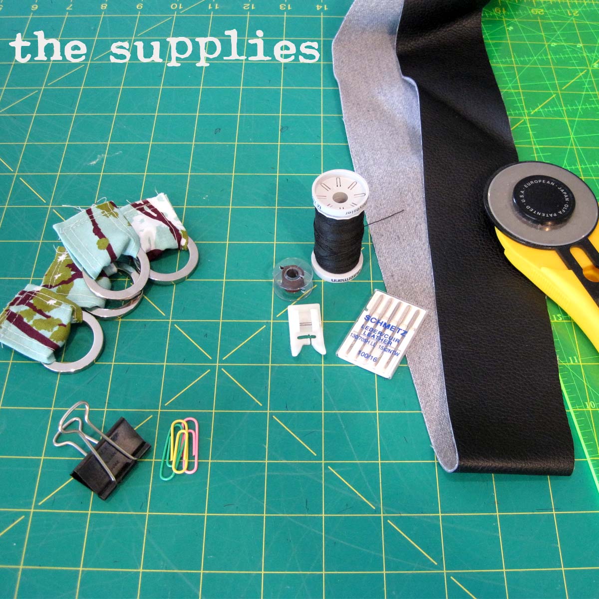 DIY Leather or Vinyl Purse Straps - JMB Handmade