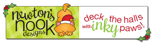 Newton's Nook Designs - Deck the Halls with Inky Paws