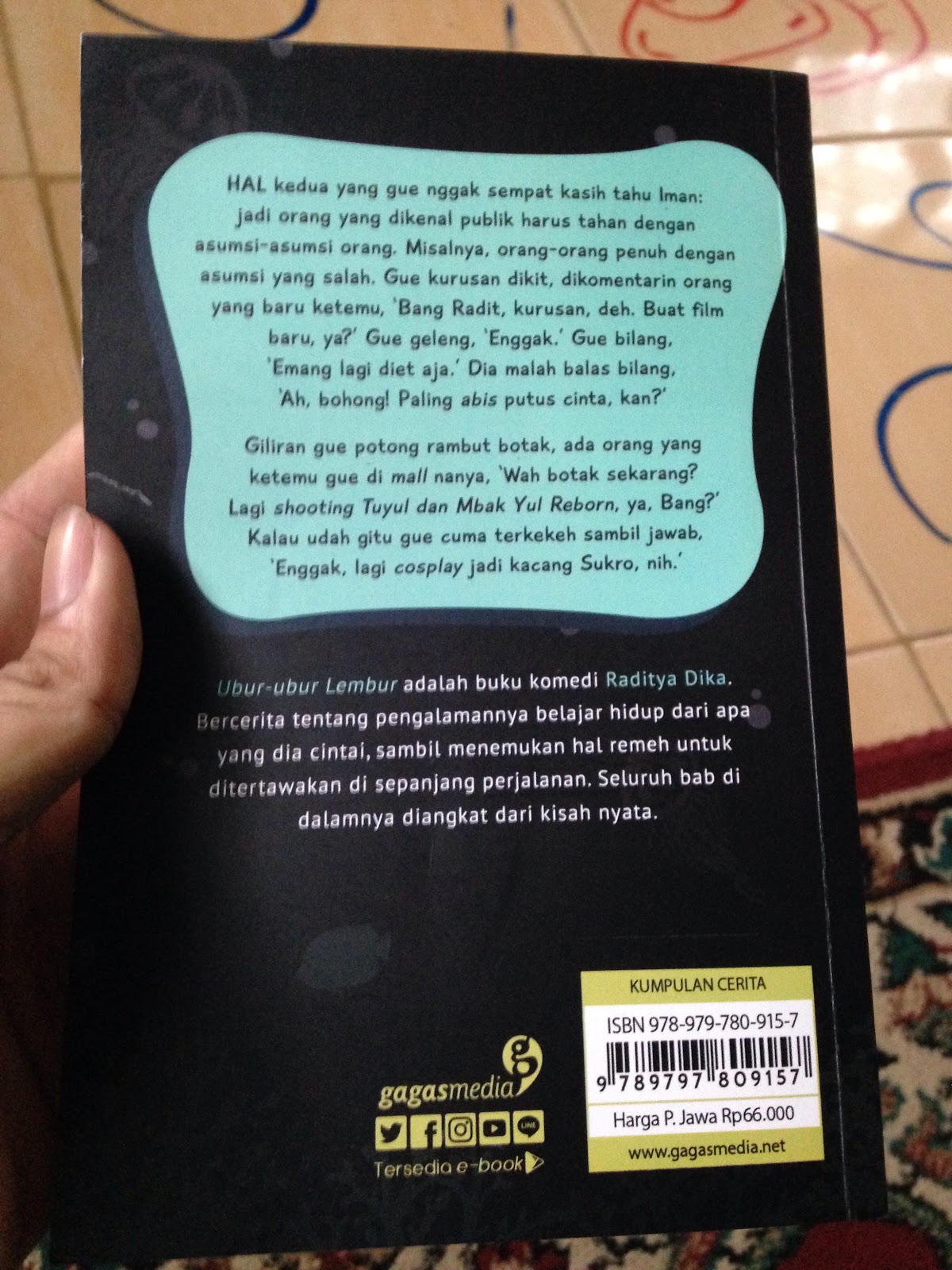 Sinopsis Buku Ubur Ubur Lembur Tugas Sekolahku