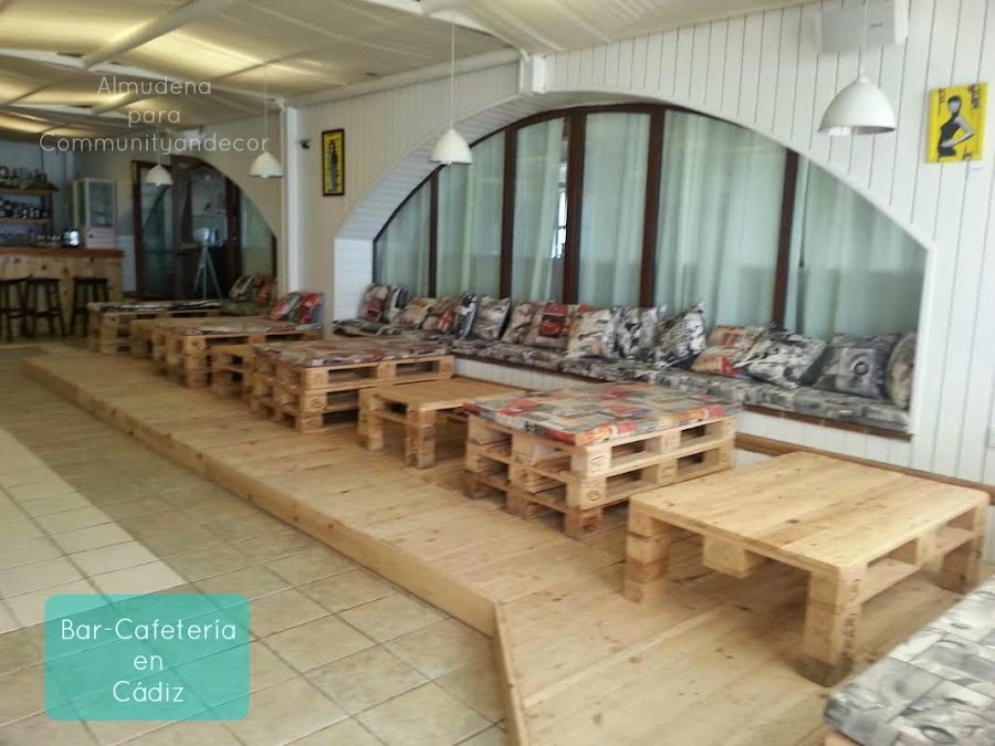 Ambienta tu negocio con palets