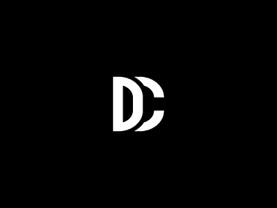 Letter DC Gaming Concept Logo