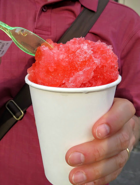 What to eat in Warsaw: Lody Szronowe (Handcrafted Summer Snow cones)