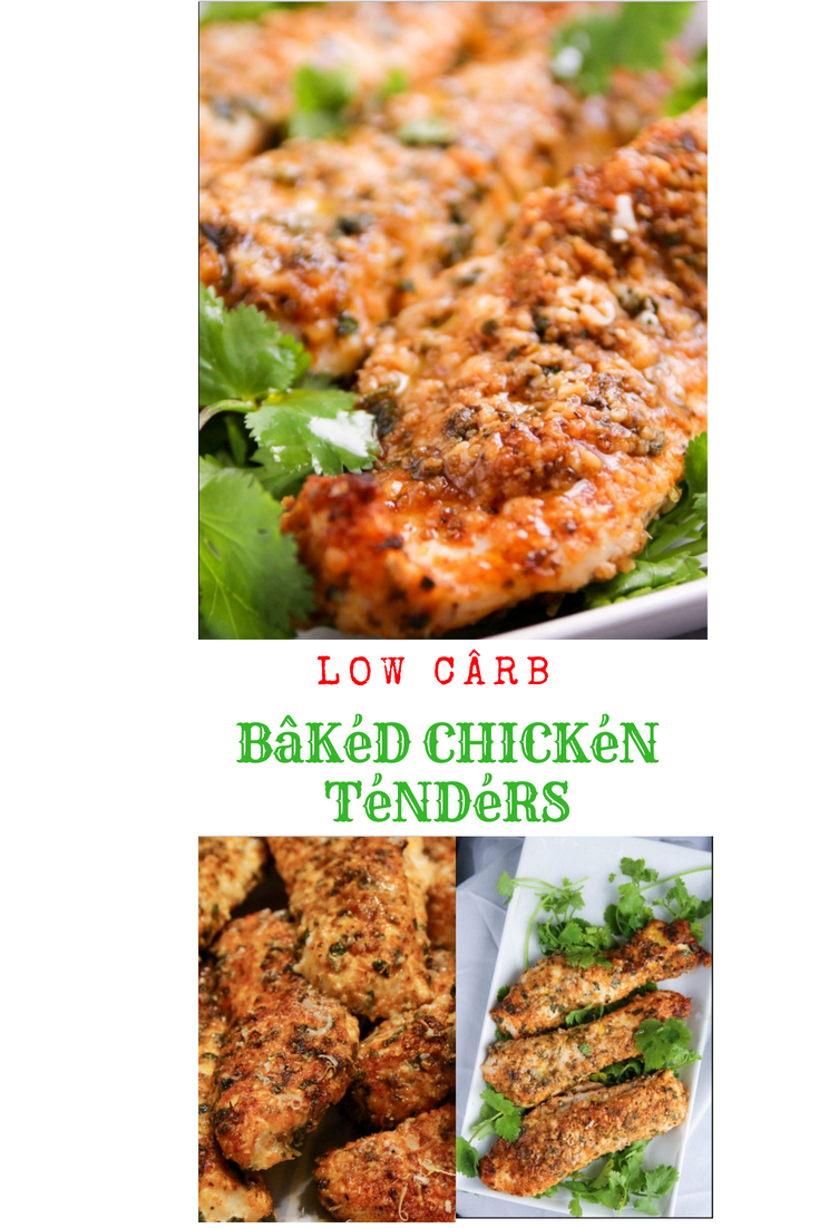 LOW CâRB BâKéD CHICKéN TéNDéRS | healty food recipes
