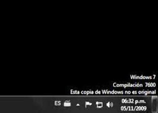 Eliminar el aviso WAG de la pantalla de Windows 7 falso