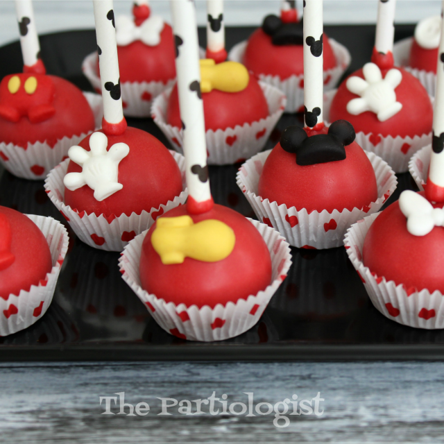 The Partiologist Disney Themed Cake Pops and Disney Dining!