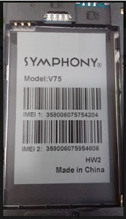 SYMPHONY V75 FLASH FILE (HW2_V16) FLASH FILE LCD CAMERA FIX 1000% TESTED OFFICIAL FIRMWARE!!  
