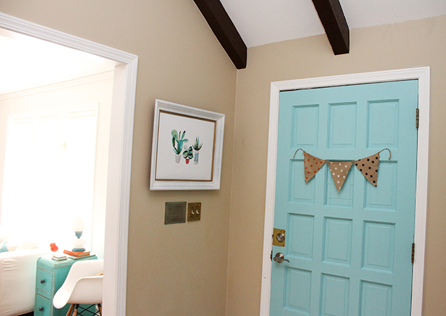 IN PROCESS HOME TOUR  // ENTRY WAY + MINTED GALLERY WALL, Oh So Lovely Blog