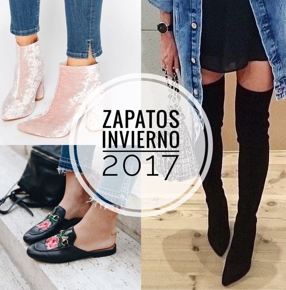 TENDENCIA ZAPATOS INVIERNO 2017 La princesa glam TENDENCIA ZAPATOS INVIERNO 2017 La princesa glam