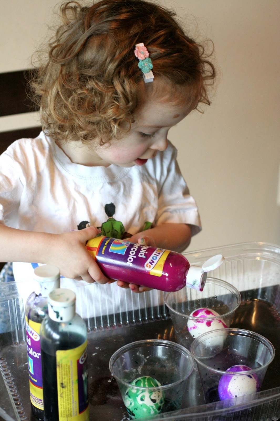 DIY Easter Eggs Toddler Friendly Egg Decorating