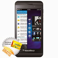 Harga HandPhone Blackberry Z10 - 16 GB - Hitam - Indosat - Unlocked