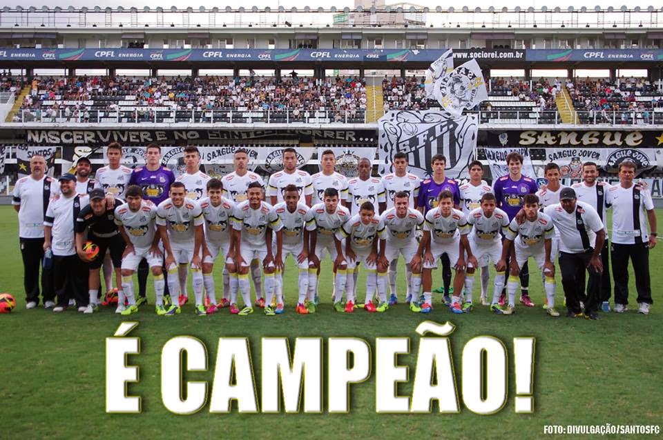 Sub 20 Do Santos É Campeão Da Copa Do Brasil.