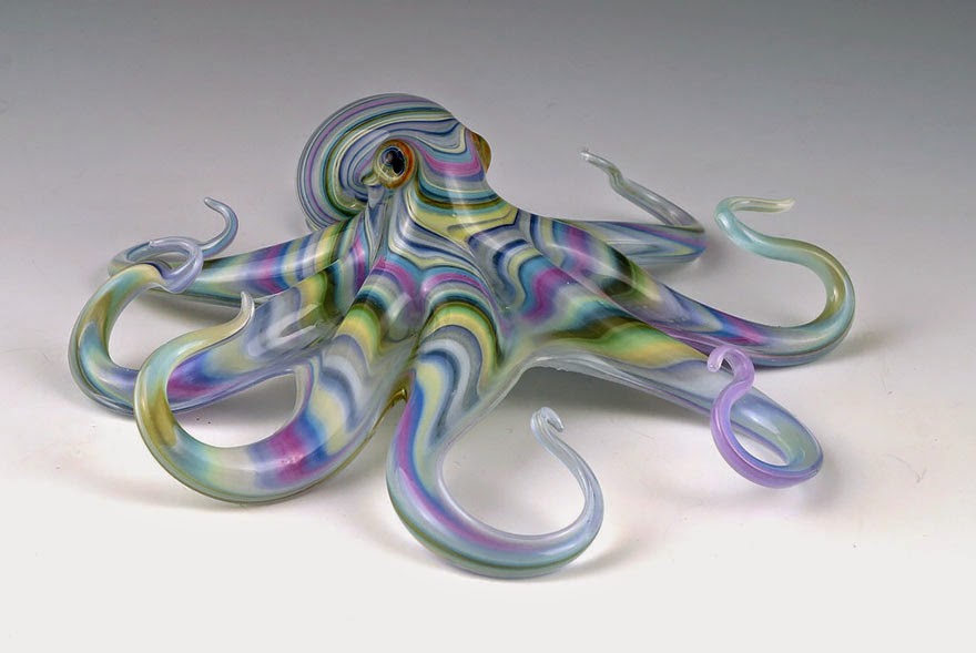 Simply Creative Hand Blown Glass Sculpture By Scott Bisson