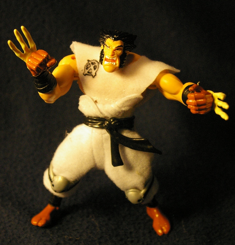 Action Figure Adventures: Ninja Force Wolverine - Toybiz