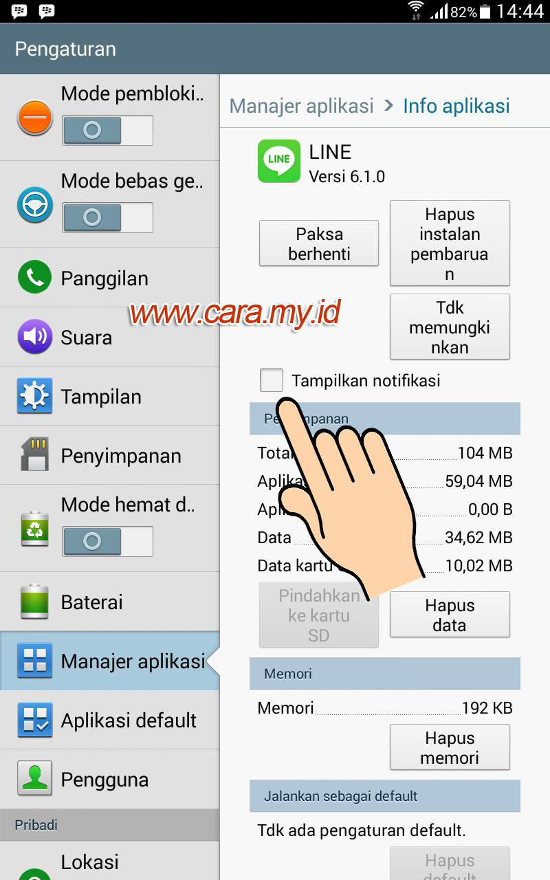 Cara Mengaktifkan Notifikasi Suara Line Yang Tidak Muncul Kumpulan Tutorial