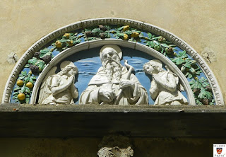 lunetta robbiana oratorio Sant'Antonio - Prato