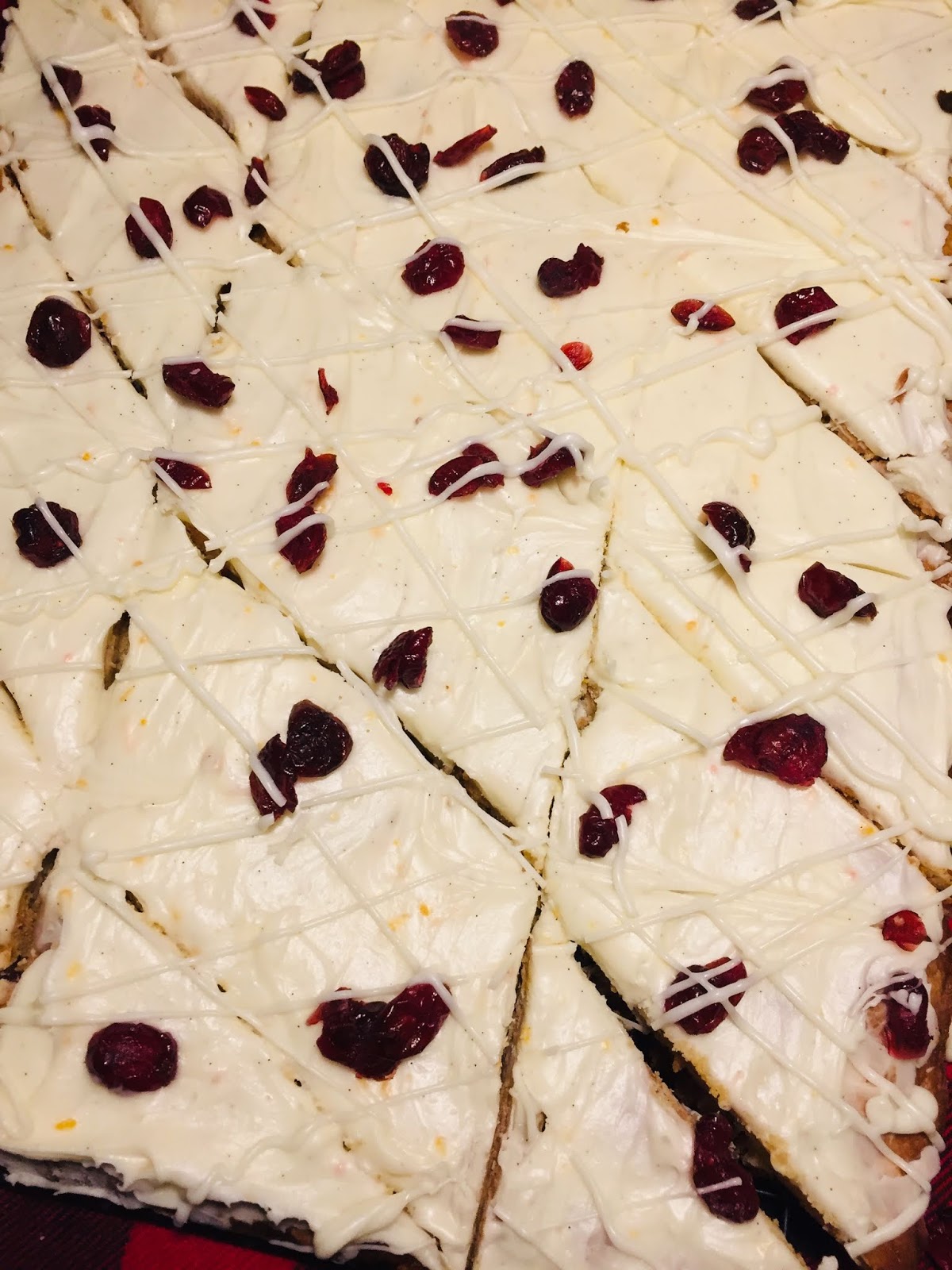 Cranberry Orange Bliss Bars