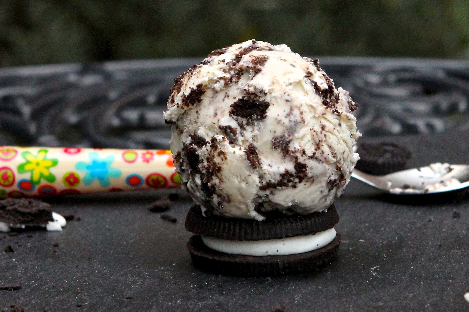 Gluten Free Alchemist Cookies 'n' Cream No Churn Ice Cream gluten free