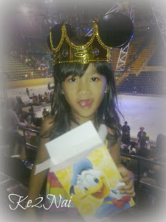 mengajak anak nonton disney on ice