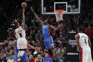 Damian Lillard, Dame 3, OKC, Portland Trail Blazers