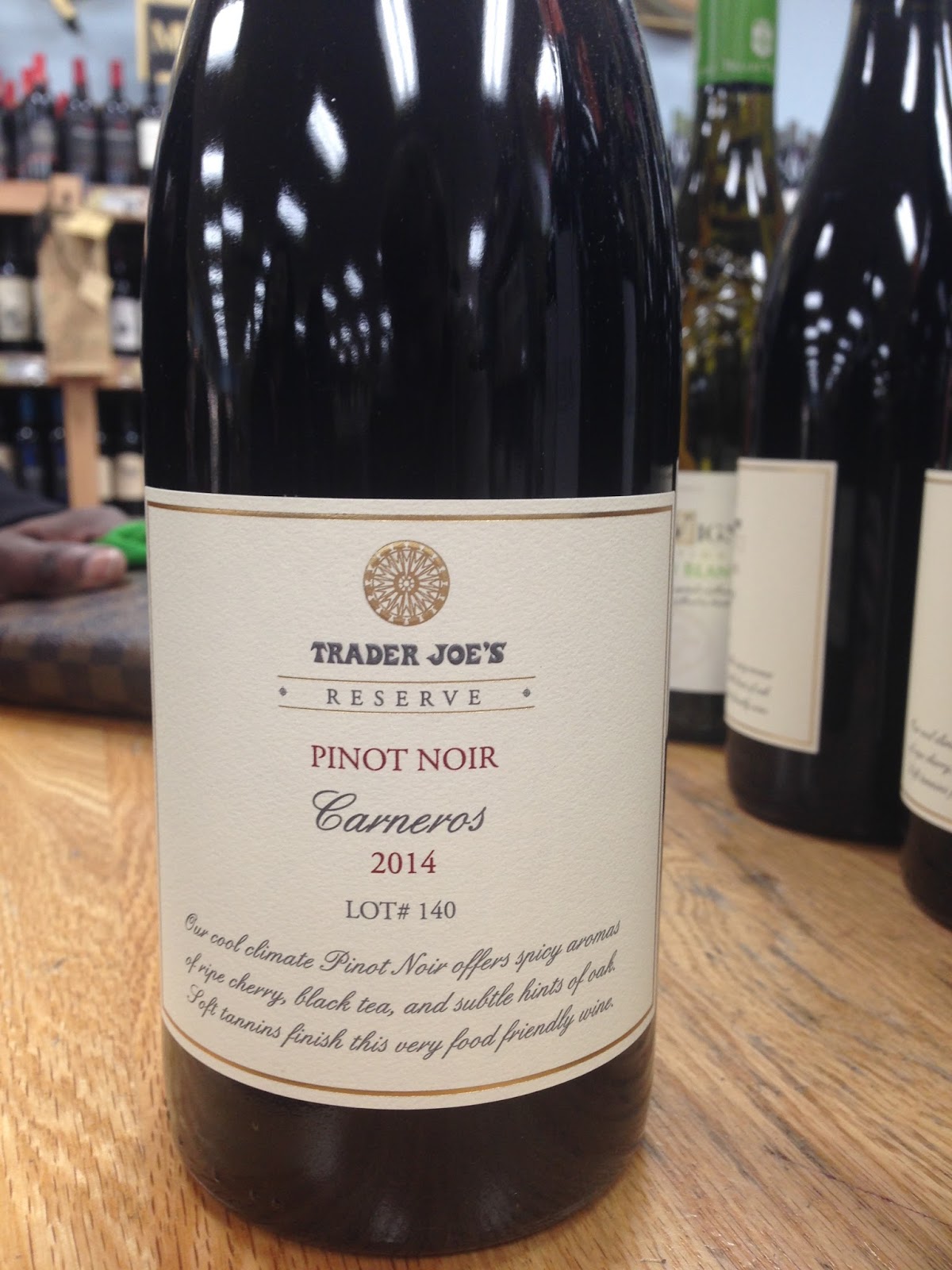 Craig's Wine Blog Tasting Trader Joe's Reserve Pinot Noir