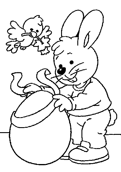 school projects easter coloring pages - photo #42