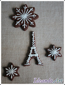 Galletas Torre Eiffel chocolate