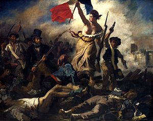 Liberty Leading the People :  <br>French Revolution (1789)