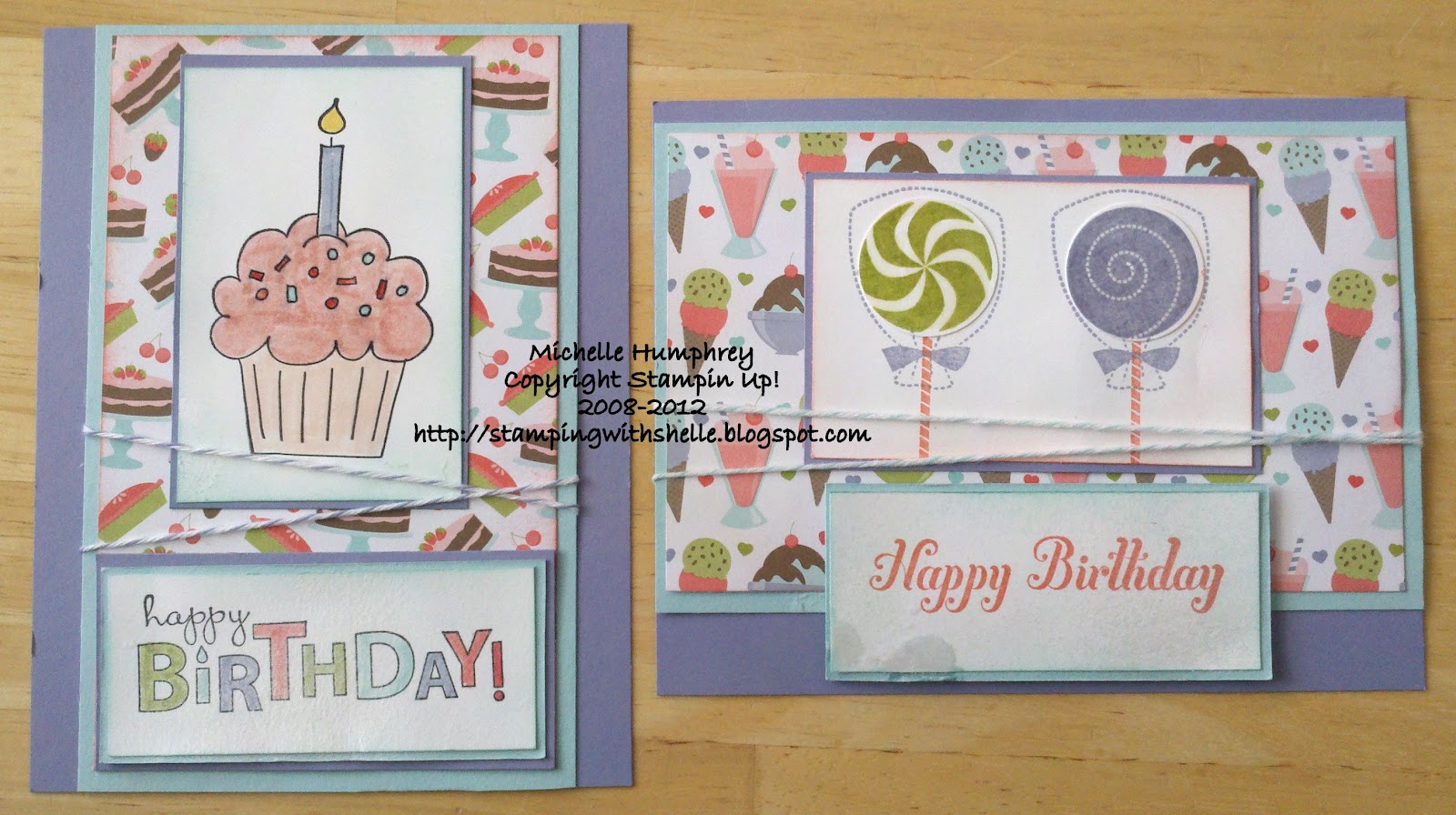 Stamping with Shelle: Scented Sweet Shop Birthday