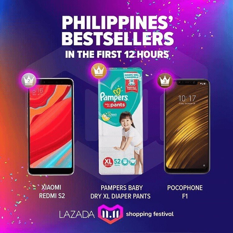 Hottest Products at Lazada's 11.11 Shopping Festival