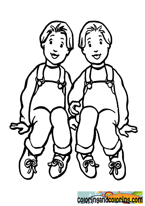 Bella Twins Coloring Pages