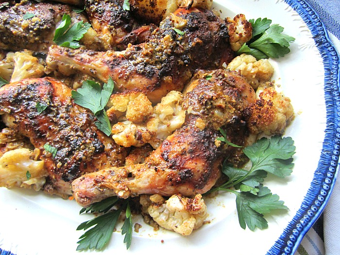 Tarragon Mustard Chicken Legs