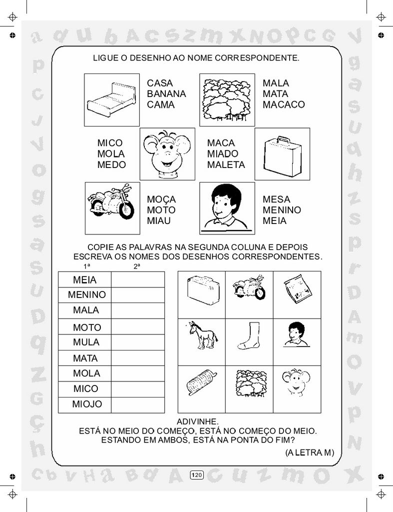 JARDIM COLORIDO DA TIA SUH Atividades com a letra M e desenhos para montar atividades JARDIM COLORIDO DA TIA SUH Atividades com a letra M e desenhos para montar atividades