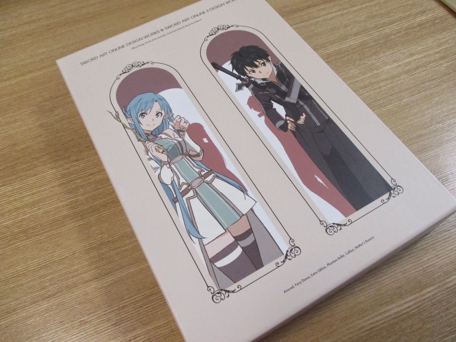 ソードアート オンライン デザインワークスに誤植 と一応見た感想も 生産的なダラダラ