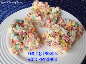 Laura's Baking Talent: Fruity Pebble Rice Krispies