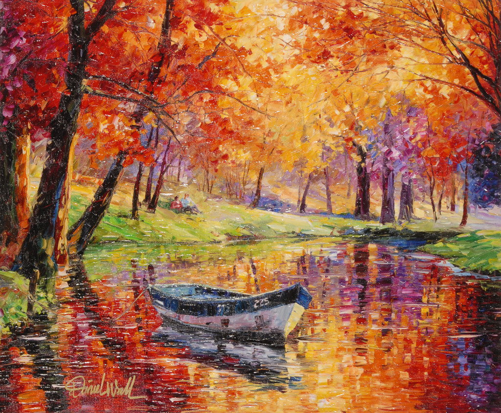 Daniel Wall, 1965 Romantic painter Tutt'Art Pittura * Scultura