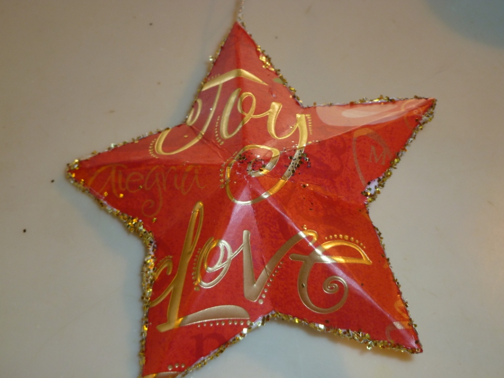 Christmas Card Ornament