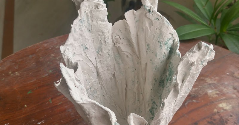 diy craftopedia make a stunning vase with plaster of designer metal moulding