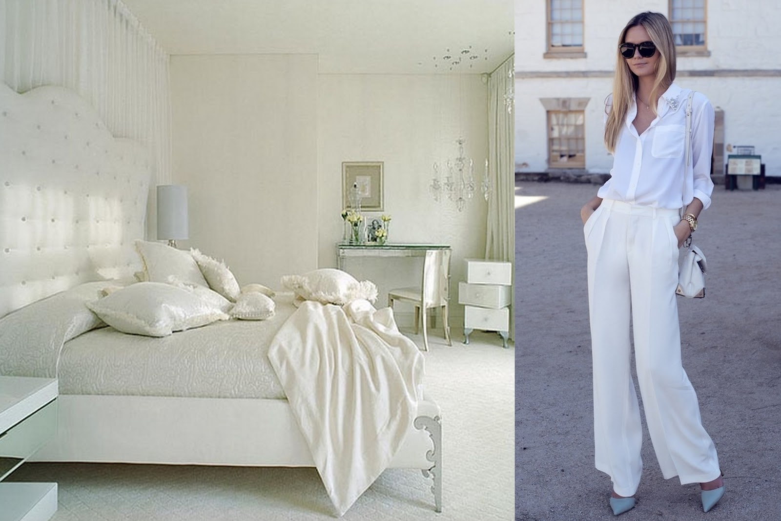 Heart of Gold and Luxury: Color Palette - White