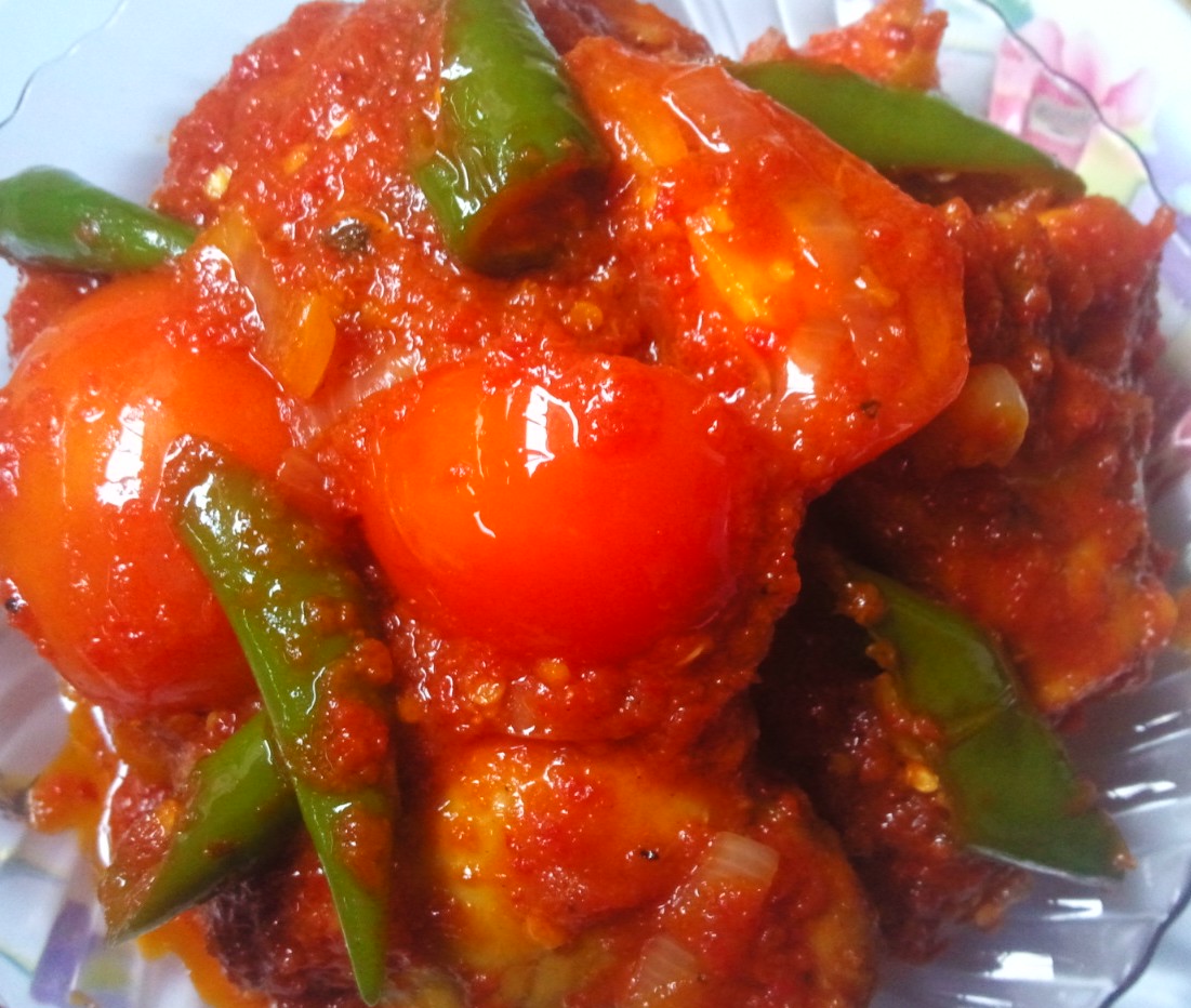 Resepililymaria (I): AYAM LADA MERAH