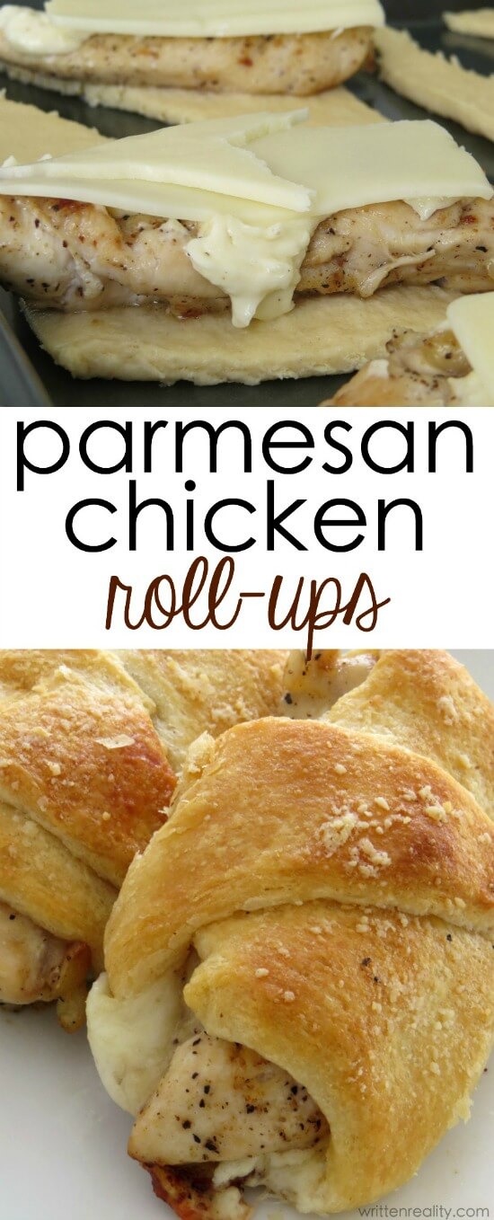 Parmesan Chicken Roll Ups