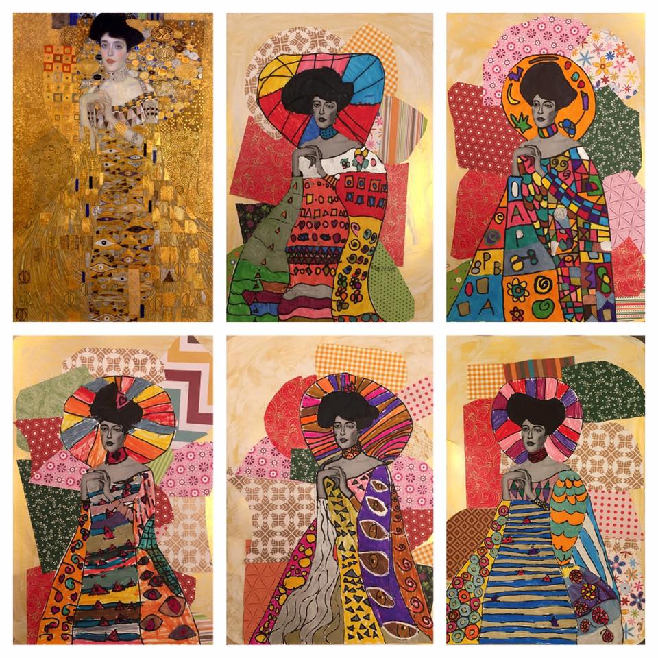 Art Room Britt Gustav Klimt Portait of Adele (Woman in Gold)