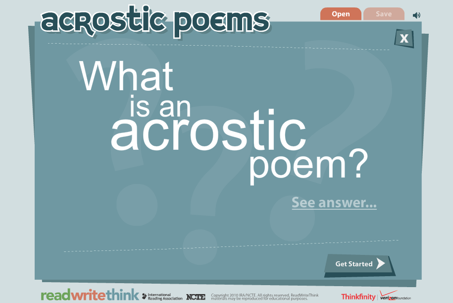 The Library Voice Collaborative Acrostic Poem Project....."What's Your