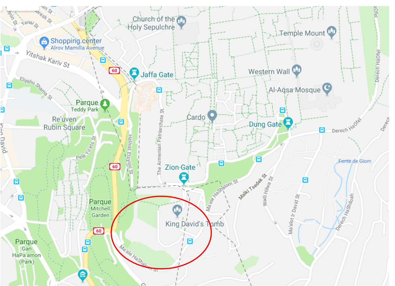 Sala de Embarque: O que fazer em Jerusalém