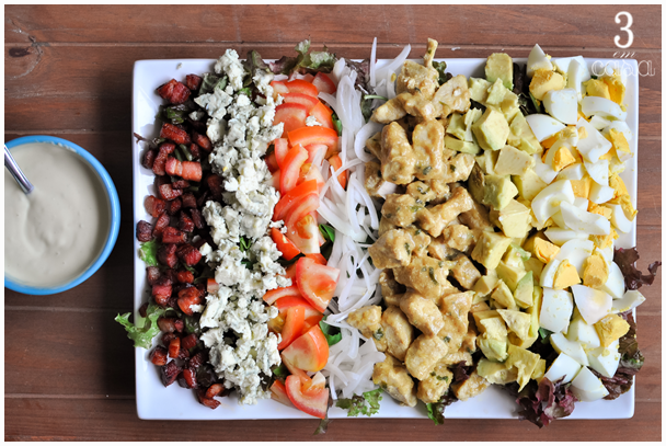 salada cobb receita