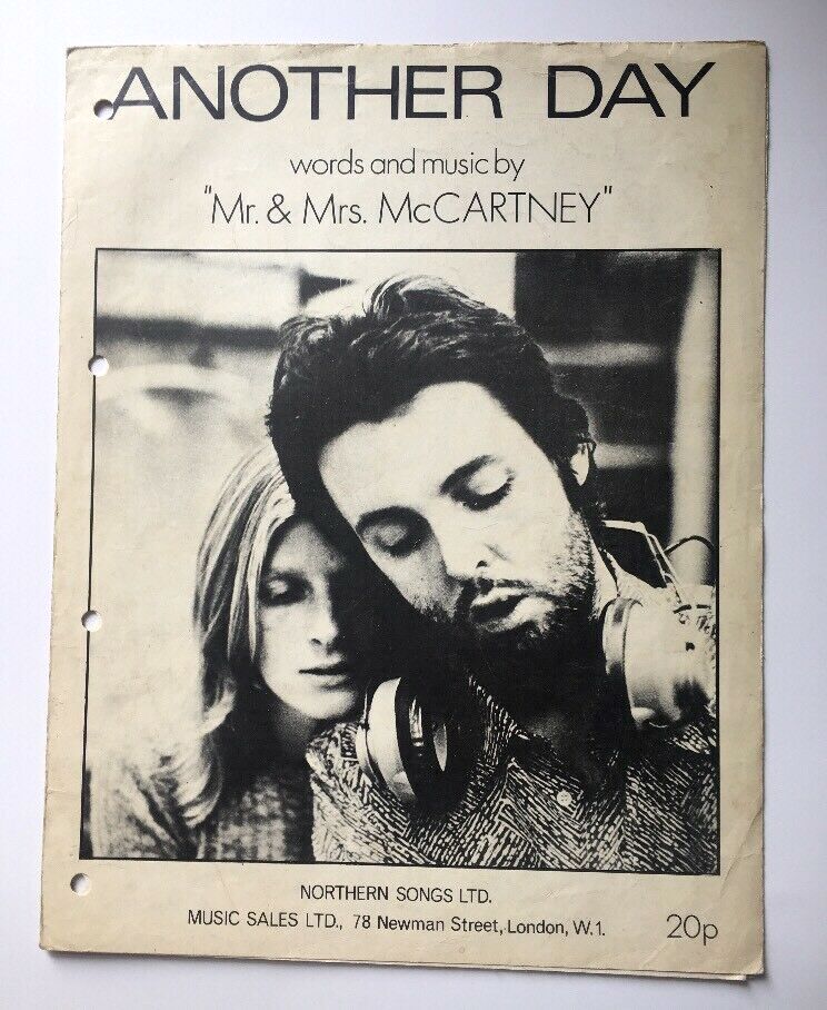 Vintage Paul McCartney sheet music