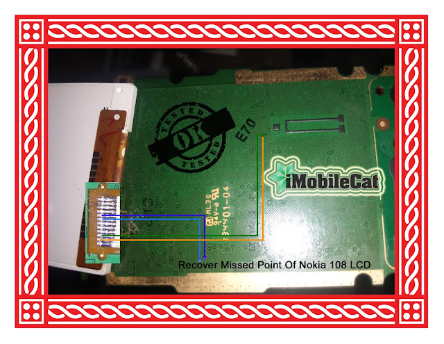 Trace damage Most Wanted Lcd Point of nokia 108
