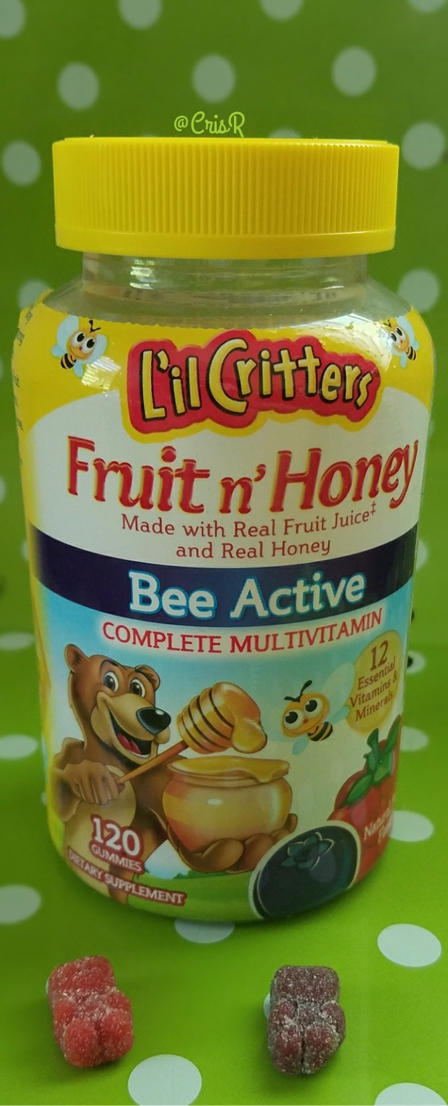 L'ilCritters Fruit n' Honey Bee Active Gummy Vitamins