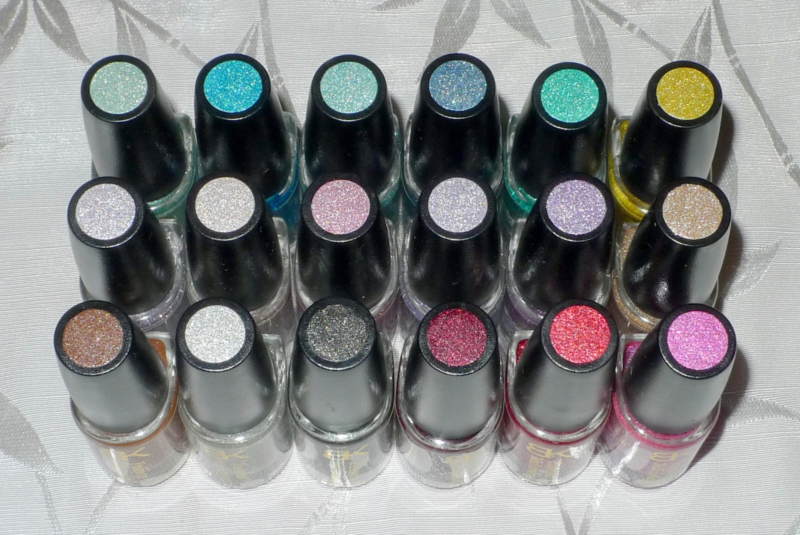 AIKA FIERCE DIY NAIL POLISH SWATCH LABELS Part 1